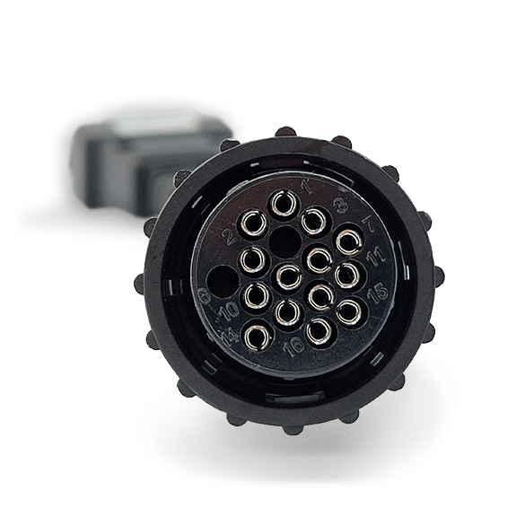 Scania 16 PIN J1939 to 16 PIN OBD-II Adapter Cable