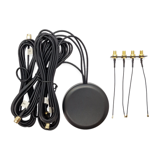 4-in-1 Antenna Kit: 2x LTE, GPS, WiFi