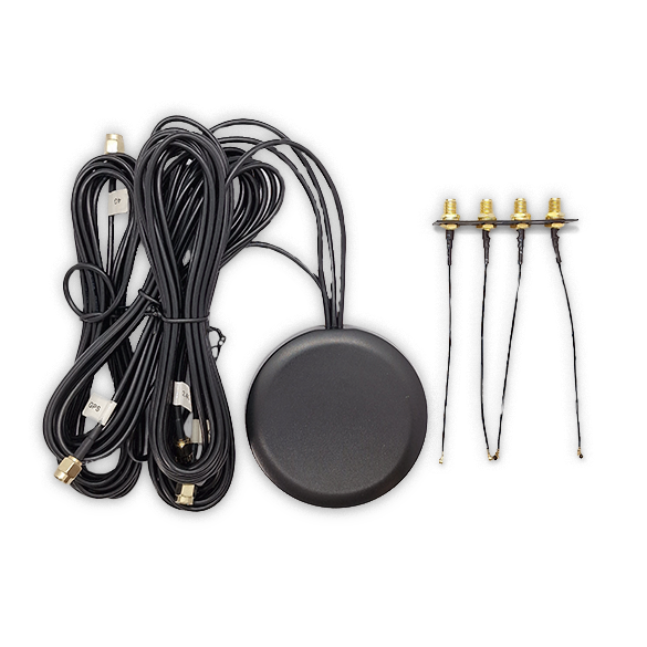 4-in-1 Antenna Kit: LTE x2, GPS, WiFi