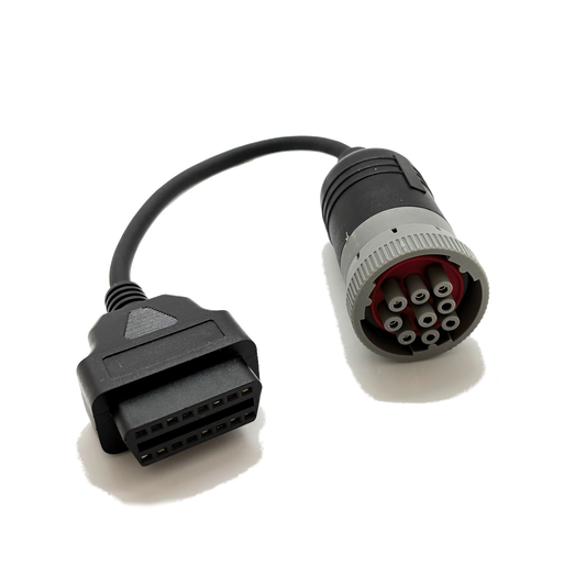 Caterpillar (538-5051) Truck 9 PIN J1939 to 16 PIN OBD-II Adapter